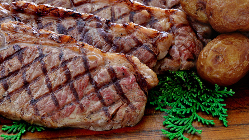世界中の肉料理が食べ放題！ニューヨークステーキや国産ローストビーフ握りなどの肉料理が勢ぞろい