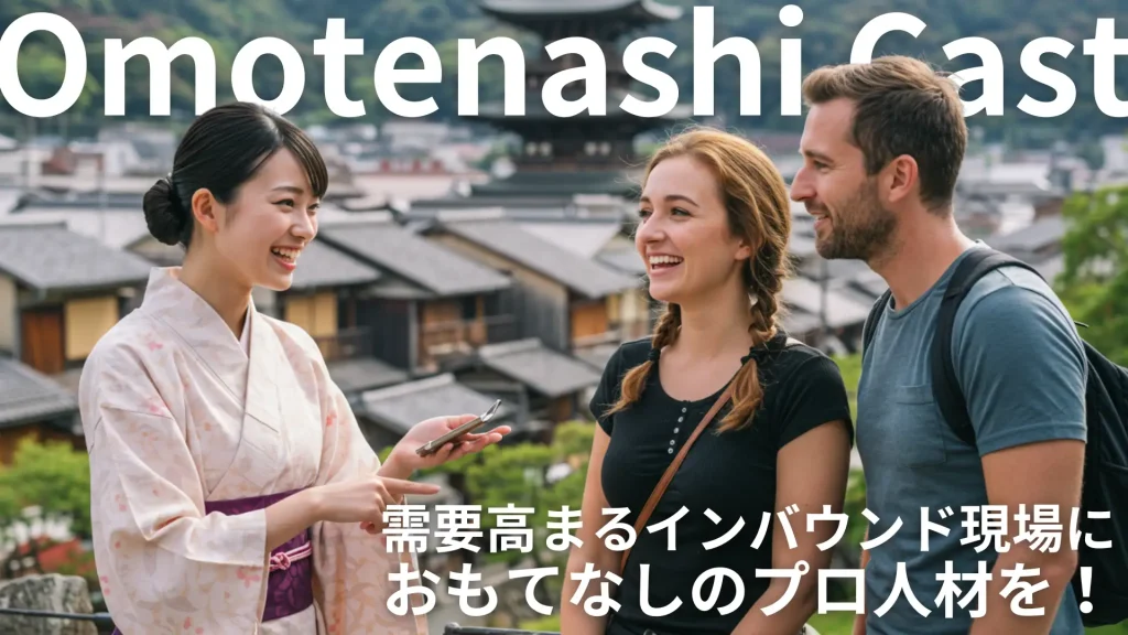 観光業界の“おもてなし革命”！「Omotenashi Cast」って何？